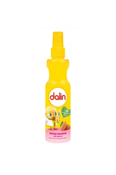 DALİN Kolay Tarama Spreyi Badem Yağı Özlü 200 ml x 3 Adet - 2