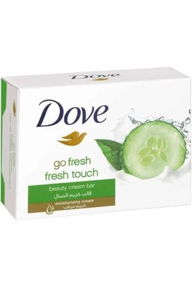 DOVE Sabun Fresh Touch 90 gr Salatalık Özlü 5 Adet - 1