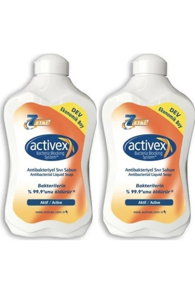 ACTİVEX Activex Sıvı Sabun 2 Adet