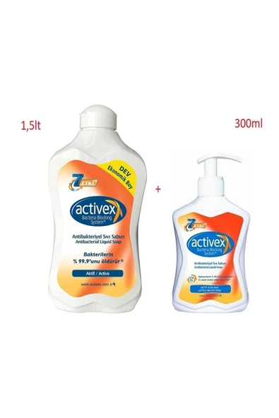 ACTİVEX Actıvex Sıvı Sabun 1,5l+300ml ürün görseli