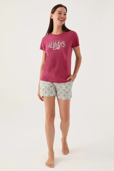 Arnetta 2879 Always Kadın Şort Pijama Takım