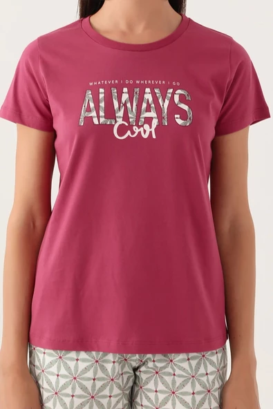 Arnetta 2879 Always Kadın Şort Pijama Takım - 2