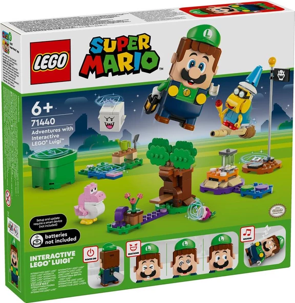 LEGO Super Mario 71440 Adventures with Interactive LEGO Luigi