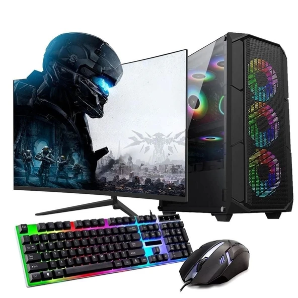 Ryzen5 5600 16GB 480SSD 8GB RTX3050 24" Mon. Oyun Bilgisayarı