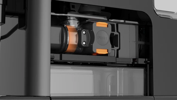 Yasomi Brewsta WS-D5 Kahve Öğütücülü, Dokunmatik Ekranlı Full Otomatik Espresso Makinesi(Gri) - 5