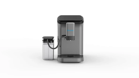 Yasomi Brewsta WS-D5 Kahve Öğütücülü, Dokunmatik Ekranlı Full Otomatik Espresso Makinesi(Gri) - 4