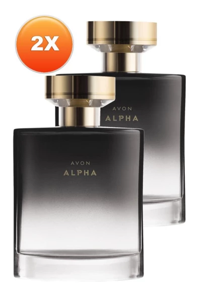 AVON   Alpha Erkek Parfüm Edt 75 Ml. Ikili Set