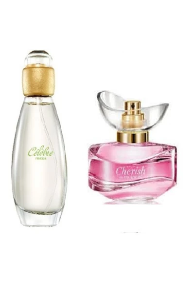 AVON Cherish The Moment & Celebre Fresh Kadın Parfüm Seti 50 ml