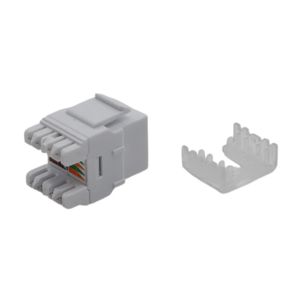 KEYSTONE JACK UTP CAT6 180 D WHITE (10'LU PAKET) - 3