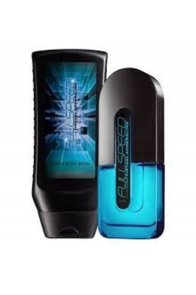 AVON   Fullspeed Virtual Adrenaline Edt 75 ml Parfüm Set