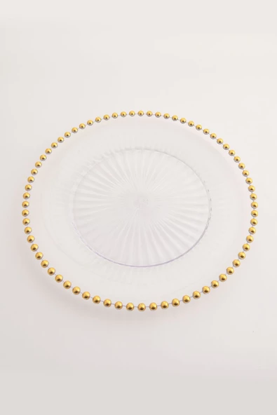 TR Turan Collection İNCİ 6'lı Supla Seti Gold Renk, Lüks Sert Plastik Supla Seti - 7