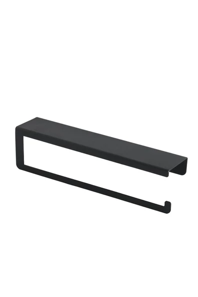 TR Turan Collection Metal Siyah Raflı Havlu Askısı, Havlu Tutacağı, Kağıt Havluluk - 5
