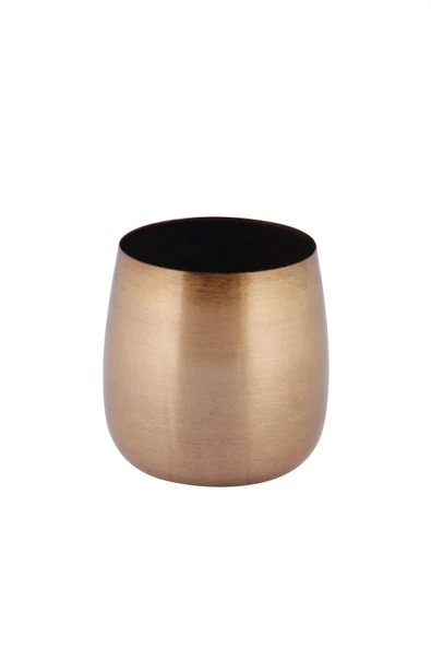 TR Turan Collection Gold Aranjman, Metal Çiçek Vazosu - ÇİÇEKSİZ - 5