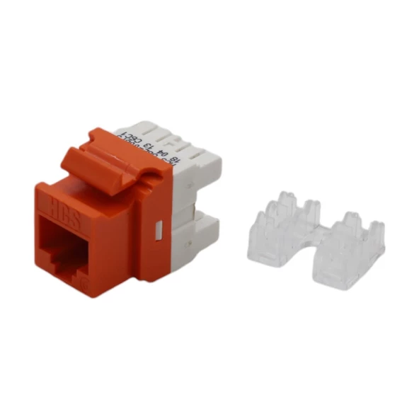 KEYSTONE JACK UTP CAT6 180 D ORANGE (10'LU PAKET ) - 2