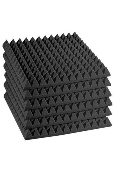 Eryapı Akustik Piramit Sünger 334 / Kalınlık 4Cm Ebat 48X48