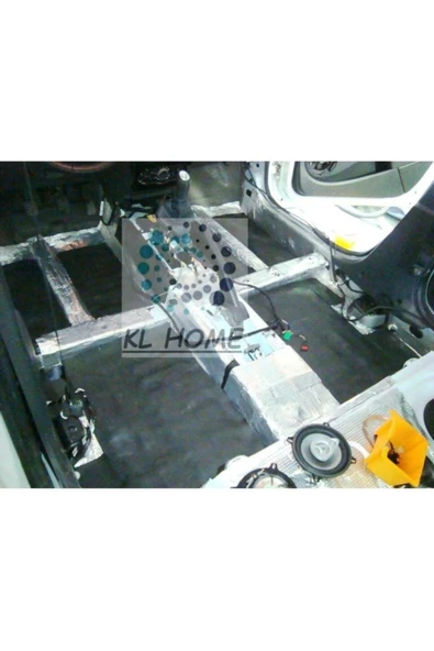 KL HOME 50Cmx100Cm (0,50M2) -9Mm Kalınlık - Yapışkanlı Oto Karavan Ev Ses Akustik Kauçuk Yalıtım