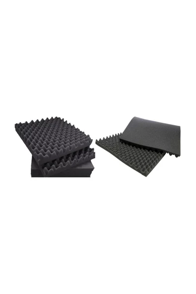 ETÜRKELİ Akustik Yumurta Sünger 60 Dns 30 Mm (Ebat 100X100 )