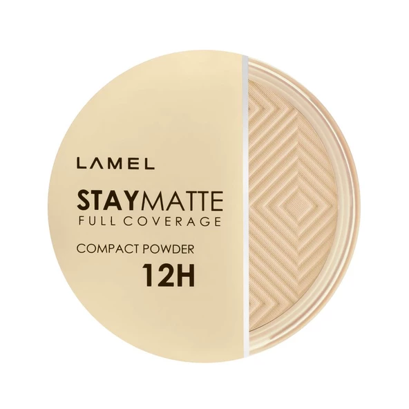 Lamel Stay Matte Compact Kalıcı Mat Pudra No 401