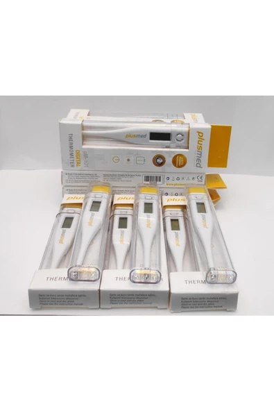 PLUSMED Pm 101 Dijital Koltuk Altı Beden Derecesi (thermometer) 10 Adet (kutuda 10 Adet) - 2