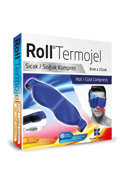 KURTSAN MEDİKAL Roll Termojel Sıcak/soğuk Kompres 8cm X 21cm
