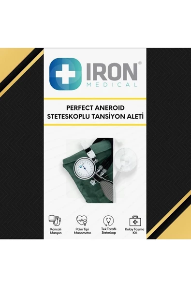 IRON Steteskoplu Perfect Aneroid Tansiyon Aleti