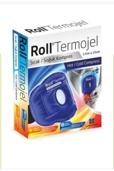 ROLL Termojel Termofor Sıcak Soğuk Kompres Dizlik (17 X 25 Cm)