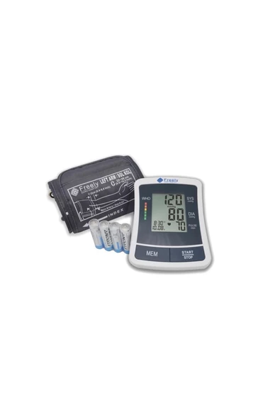 FREELY Pilli Koldan Türkçe Konuşan Tansiyon Aleti Yeni Model Bp-1209 Kol Yok Dijital - 4