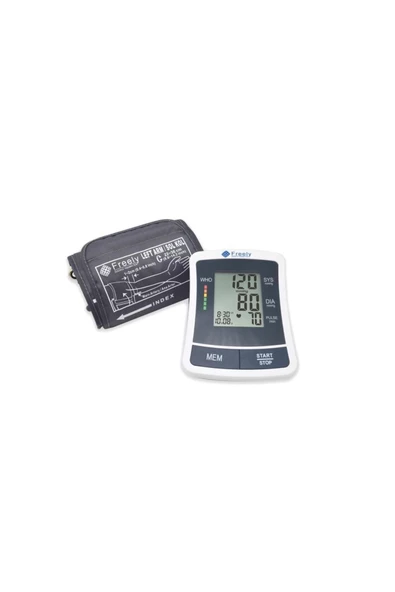 FREELY Pilli Koldan Türkçe Konuşan Tansiyon Aleti Yeni Model Bp-1209 Kol Yok Dijital - 3