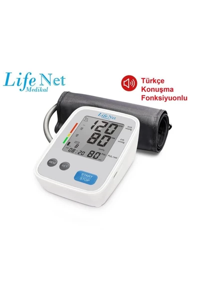 TEKNOTRUST Türkçe Konuşan Üst Koldan Dijital Tansiyon Aleti Wbp114