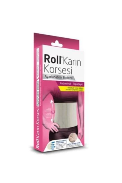 ROLL Ayarlanabilir Karın Korsesi Abdominal Toparlayıcı 8699592820817