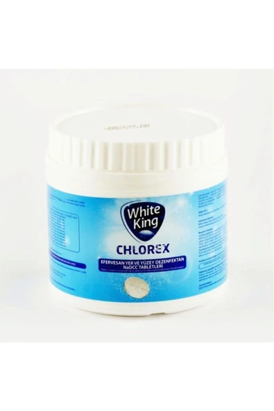 WHİTE KİNG CHLOREX Chlorex Tablet Dezenfektan 100lü