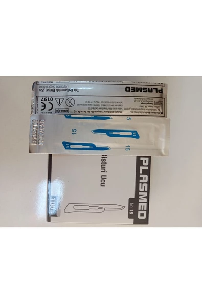 PLASMED 15 No Bistüri Ucu 100 Adet - 2