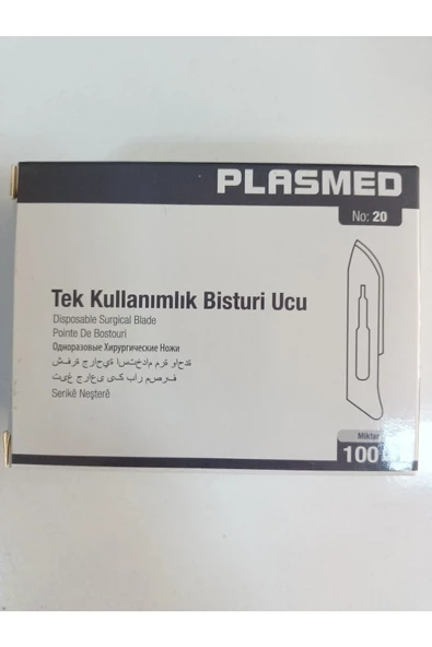 PLASMED 20 No Bistüri Ucu ( 100 Adet )