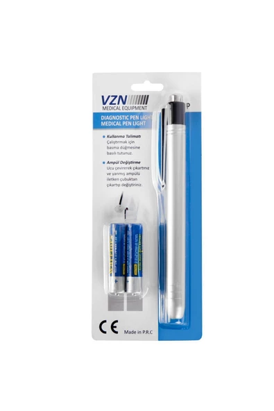VZN Penlight Doktor Muayene Işıklı Yaka Kalemi - 5