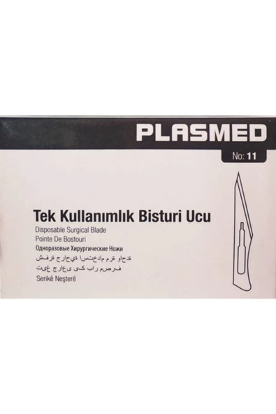 PLUSMED Steril Bistüri Ucu No: 11 100lü - 2