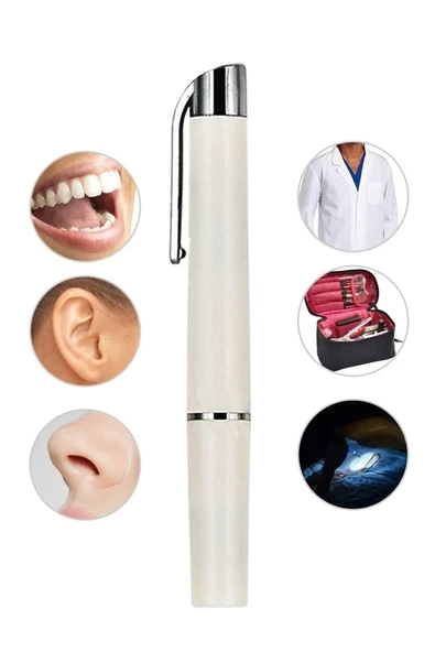 HEDİBU 2'li Penlight Doktor Muayene Işıklı Yaka Kalemi - 2