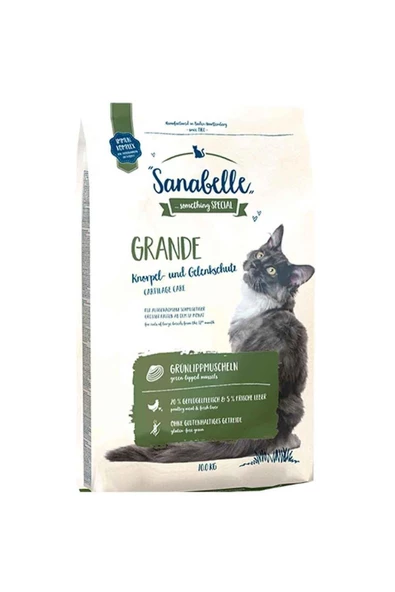 Sanabelle Grande Tahılsız Kümes Hayvanlı Kedi Maması 10 Kg