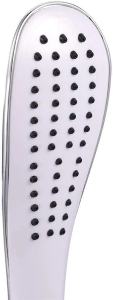 WUVERA Banyo Duş Başlığı Fiskiyesi Telefonu Oval Başlık Beyaz - 9