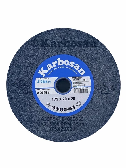 Karbosan 175X20X20 36 Kum NK Taşlama Taşı