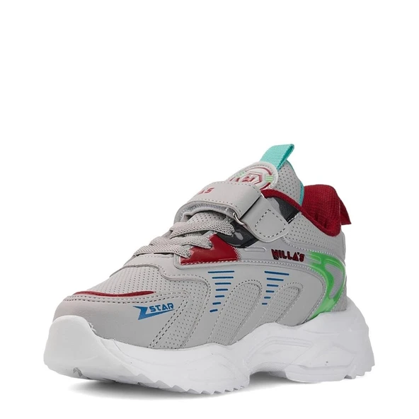 Albishoes Erkek Çocuk Unisex Kışlık Mevsimlik Cırtlı Hafif Rahat Esnek Taban Sneaker Spor Ayakkabı - Resim 2