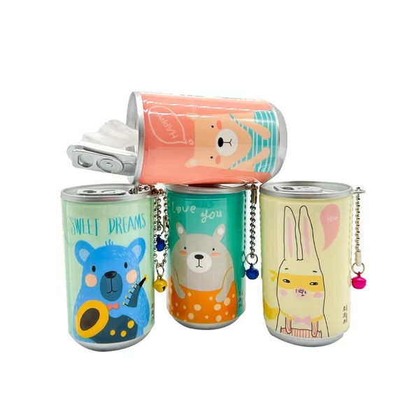 New-Max Sevimli Aksesuarlı Islak Mendil 4'lü Paket Toplam 96 Yaprak 24*4 Hayvan Figürlü - 2