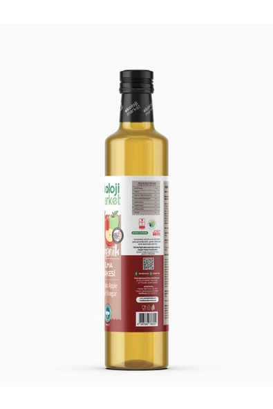 Organik Elma Sirkesi 500 ml - 2