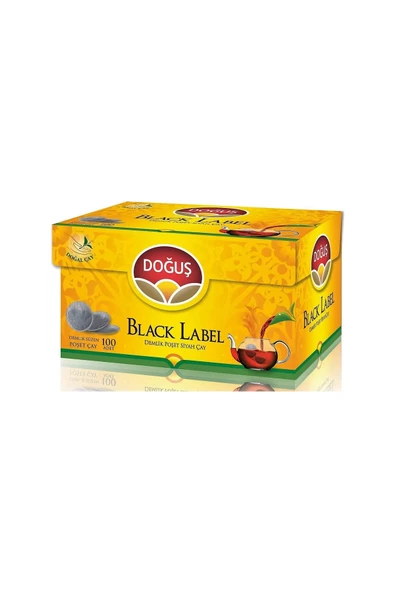 Doğuş Black Label Demlik Poşet Çay 100x3.2 gr