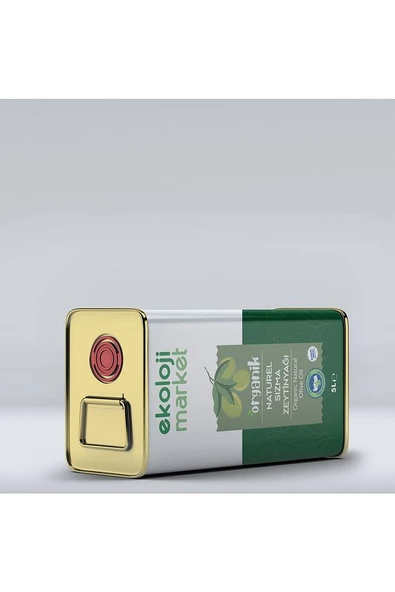 Organik Soğuk Sıkım Zeytinyağı 5 lt - 3