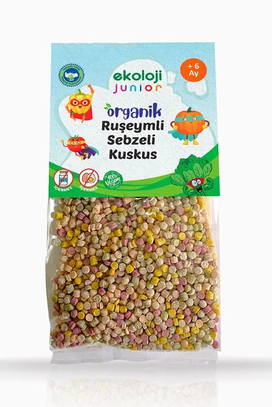 Organik Ruşeymli Sebzeli Kuskus 250gr3Paket Couscous with Organic Wheat Germ Vegetables 250gr3pack - 5