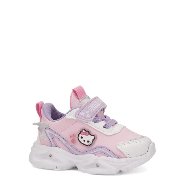 Albishoes Kız Bebek Mevsimlik Kışlık Hafif Rahat Taban Cırtlı Sneaker Bebek Spor Ayakkabı (22-25)