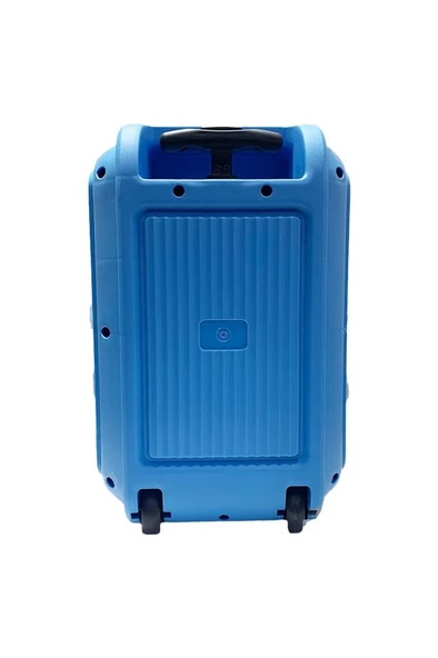 Torima KTS-2111 Mavi RGB Ledli Mikrofonlu Tekerlekli Bluetooth Hoparlör Speaker - 2