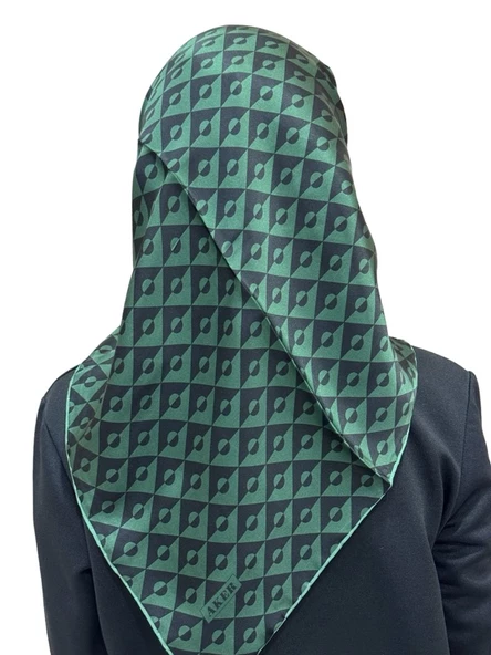 AKER İPEK KREP SATEN EŞARP 8912701 - 12