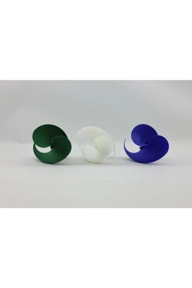 Luga Atölye Düşey Eksenli Helisel Rüzgar Türbini - 9