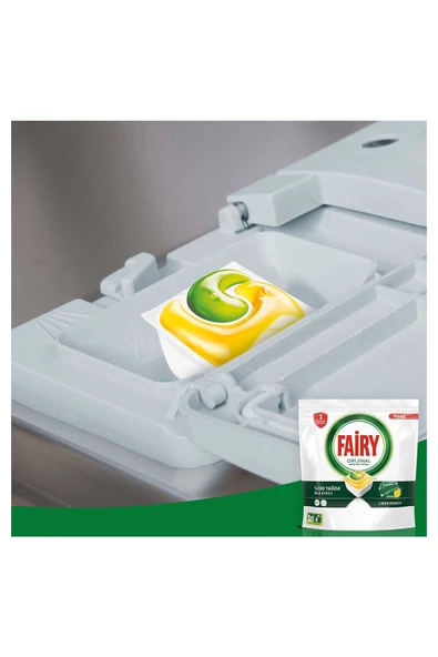 Fairy Bulaşık Makinesi Deterjanı Hepsi Bir Arada 36 Lı 2 Paket 72 Kullanım - 6